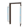 RFID wall-mounted access door
